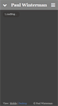 Mobile Screenshot of paulwinterman.com